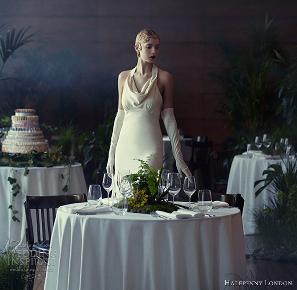 halfpenny london 2013 wedding dress halter straps halfpenny london 2013 wedding dress halter straps