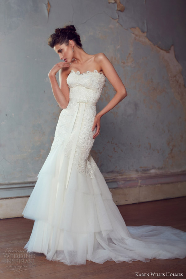 karen willis holmes 2013 wedding dresses jillian strapless