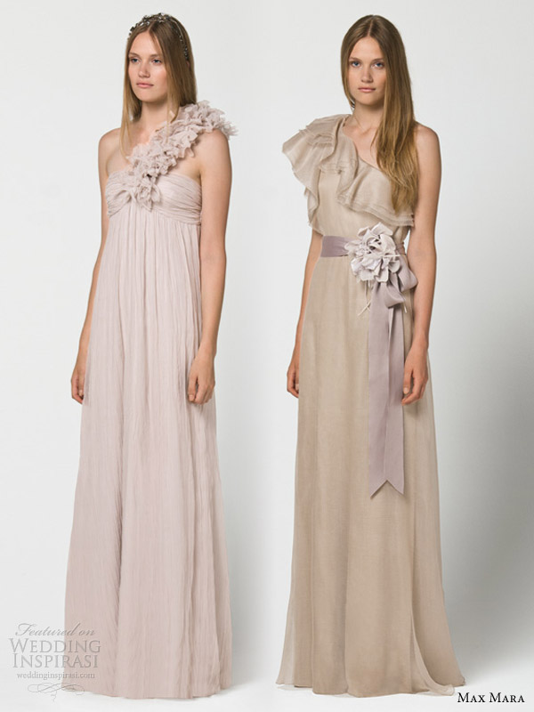 max mara bridal 2013 color wedding dresses ilonico iona