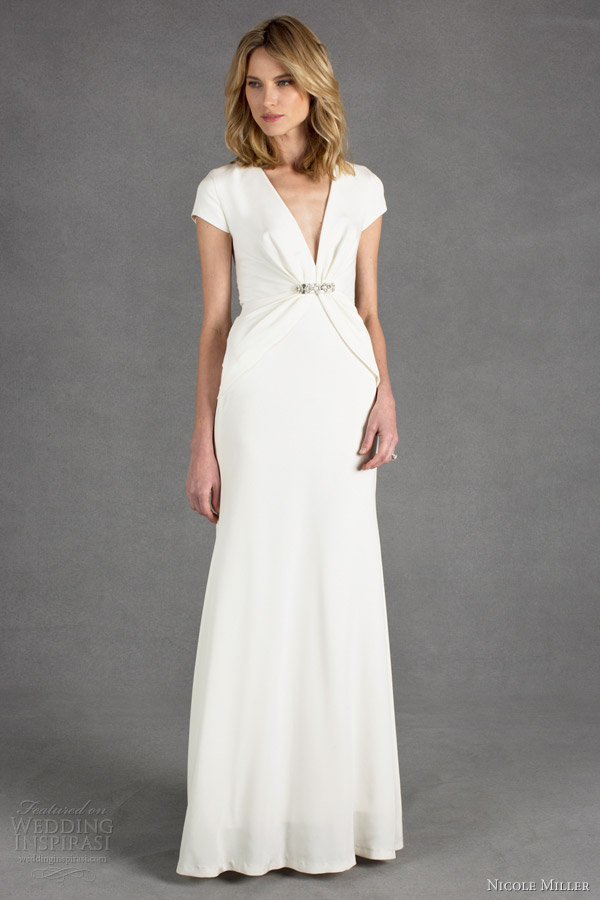Nicole Miller Bridal Spring 2014 Wedding Dresses | Wedding Inspirasi ...