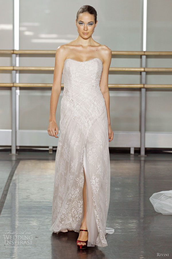 rivini wedding dresses fall 2013 celine strapless gown