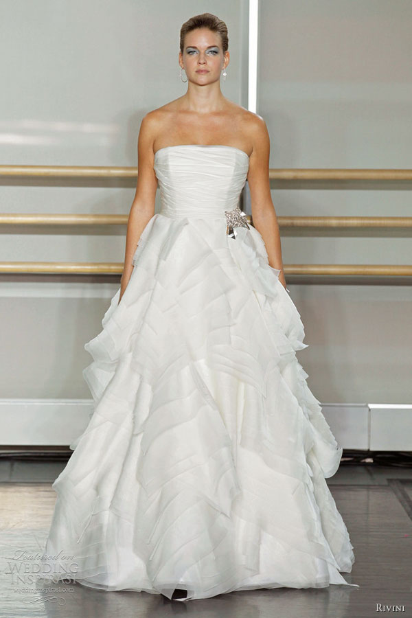 rivini wedding dresses fall 2013 principessa strapless