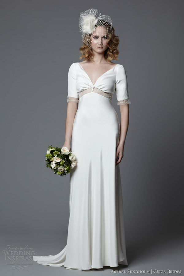 astral sundholm circa brides 2014 lotty sheath vintage style wedding dress sleeves