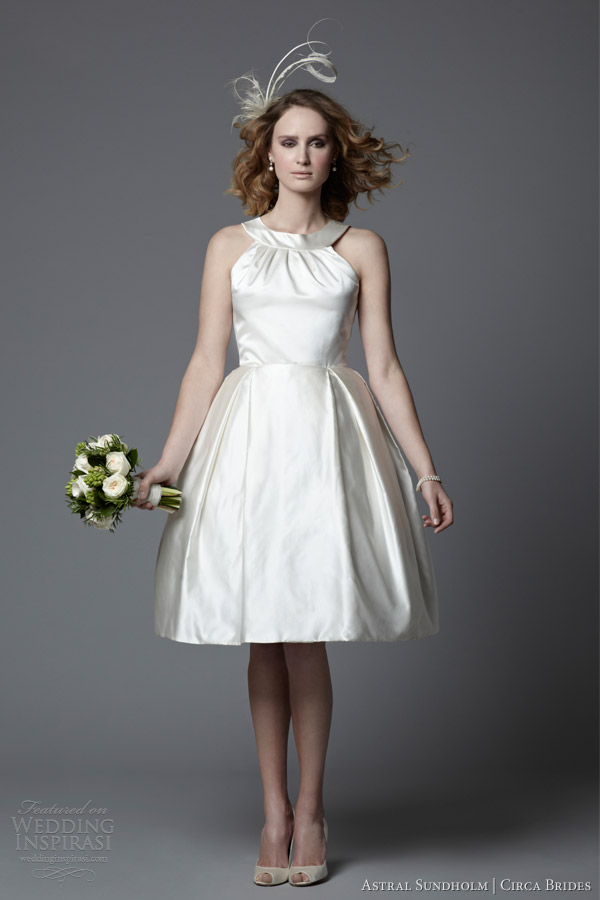 astral sundholm circa brides 2014 short wedding dress rosie