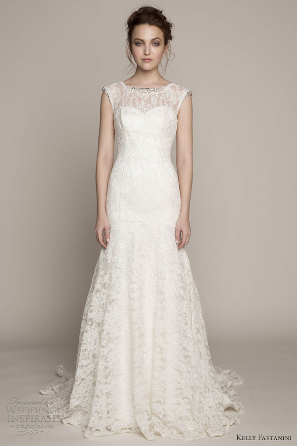 kelly faetanini bridal spring 2014 isabelle cap sleeve wedding dress kelly faetanini bridal spring 2014 isabelle cap sleeve wedding dress