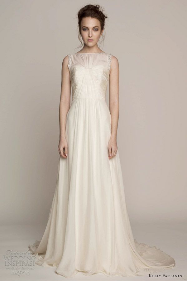 kelly faetanini wedding dresses spring 2014 bridal caitlyn sleeveless gown