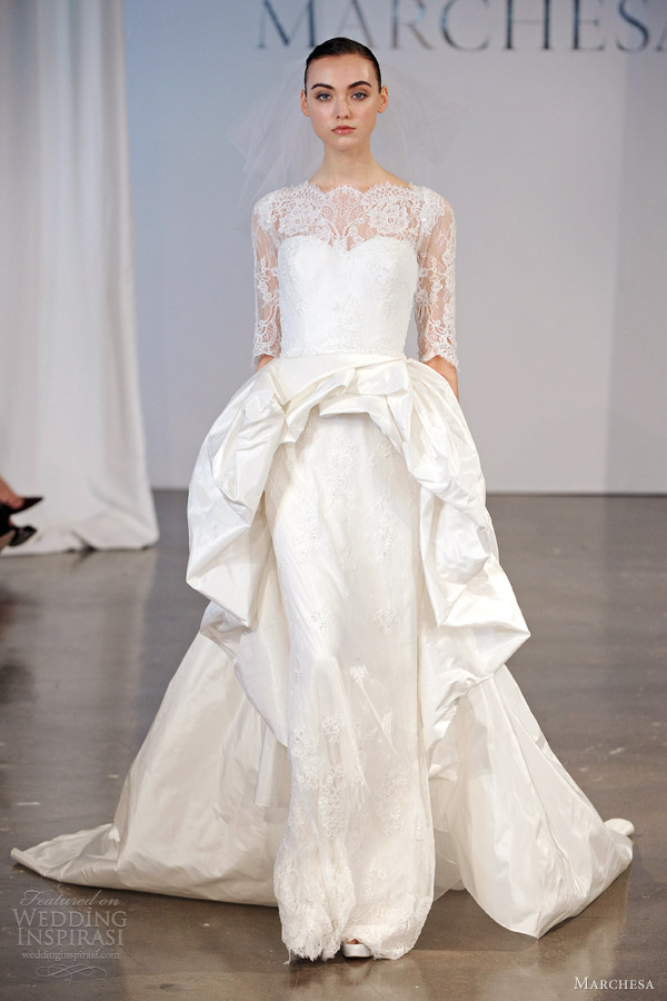 Marchesa Bridal Spring 2014 Wedding Dresses | Wedding Inspirasi