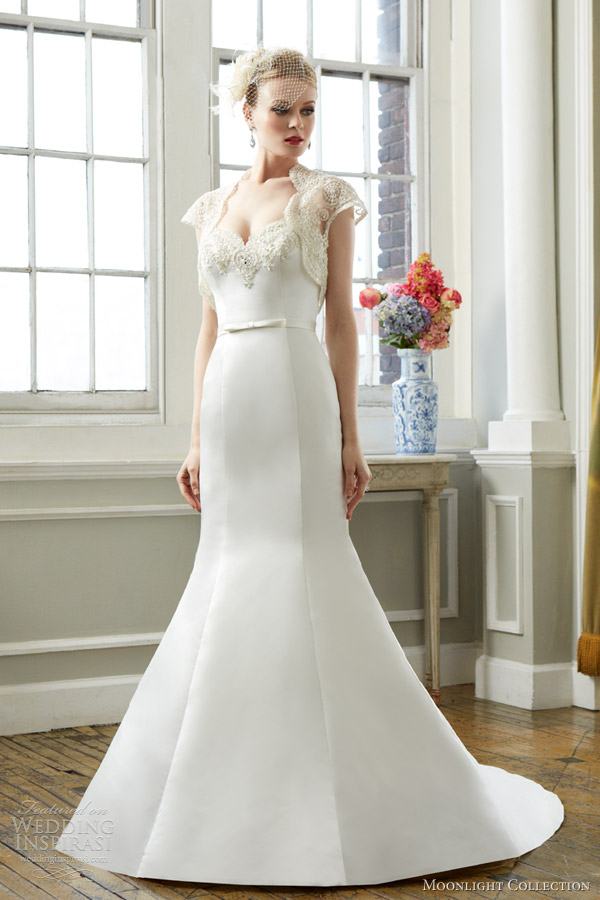 Moonlight Collection Fall 2013 Wedding Dresses | Wedding Inspirasi