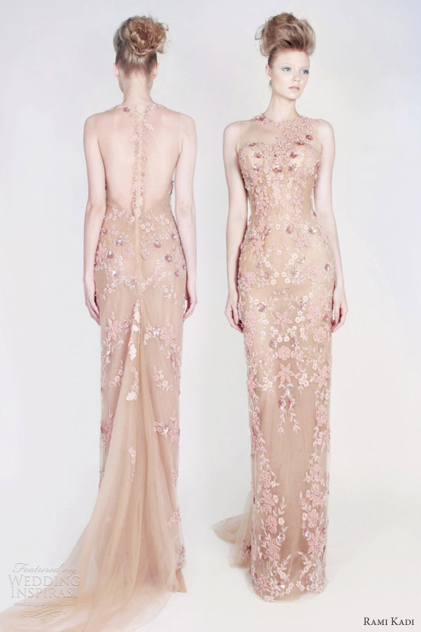 rami kadi couture hand embroidered tulle dress rami kadi couture hand embroidered tulle dress