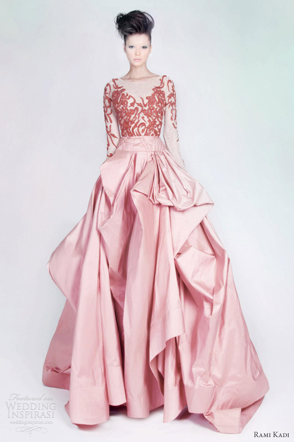 rami kadi hand embroidered lace body shantung skirt rami kadi hand embroidered lace body shantung skirt