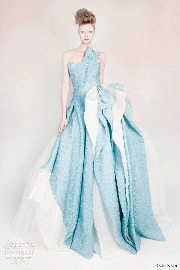 rami kadi spring 2013 les jardins suspendus hanging gardens silk draped gazar gown