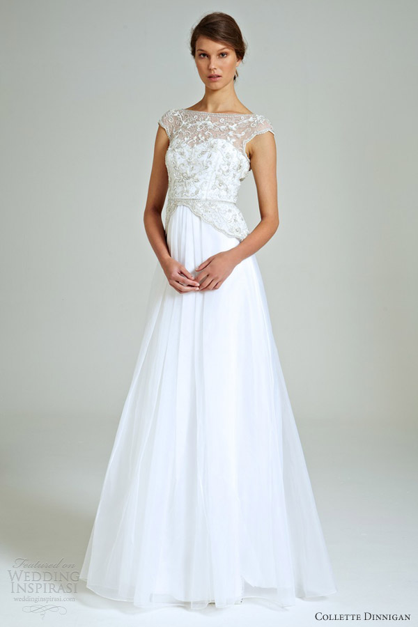 collette dinnigan wedding dresses 2014 magical wonderland silk diamond fairy sequins beaded gown