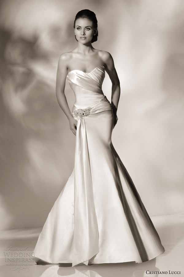 cristiano lucci 2013 wedding dress style 12808 charlize strapless sweetheart mermaid