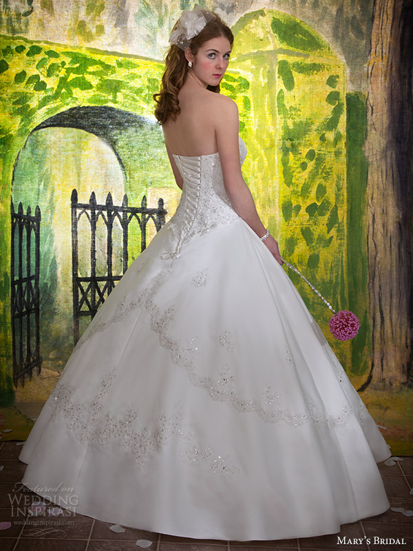 marys bridal fall 2013 victorian ball gown style 6157