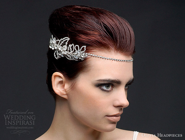 olivia headpieces 2013 adele bridal hair accessory