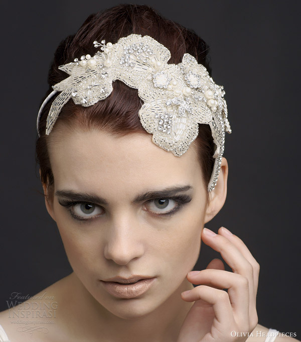 olivia headpieces 2013 adria bridal hair accessory