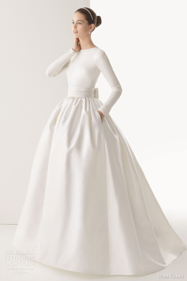 rosa clara 2014 corcega tulle silk organza ball gown wedding dress long sleeve top rosa clara 2014 corcega tulle silk organza ball gown wedding dress long sleeve top