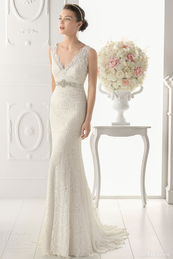 Aire Barcelona 2014 Bridal Collection — Lace Wedding Dresses | Wedding ...