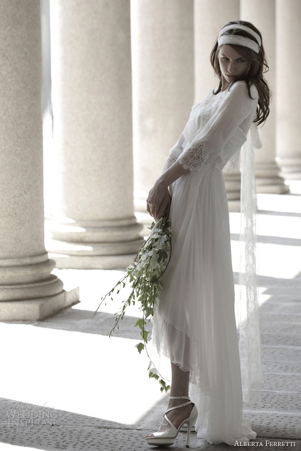 alberta ferretti bridal 2014 stirling wedding dress sleeves