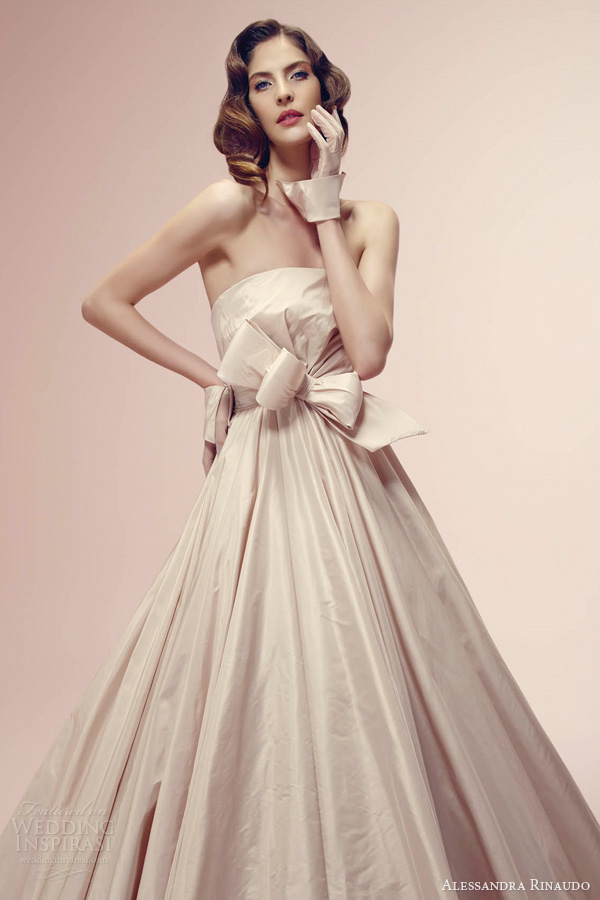 alessandra rinaudo bridal 2014 rosa color wedding dress alessandra rinaudo bridal 2014 rosa color wedding dress