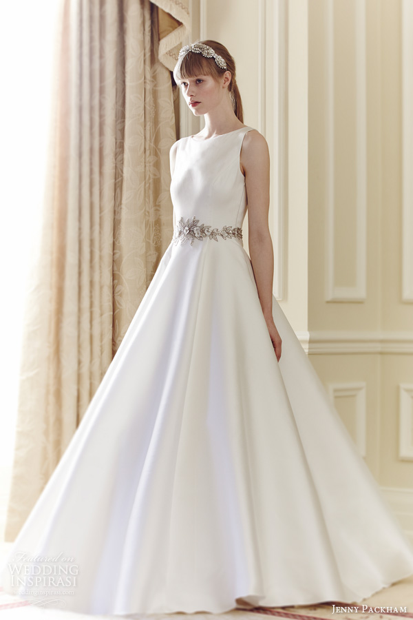 jenny packham wedding dresses spring 2014 audrey sleeveless bateau neck gown