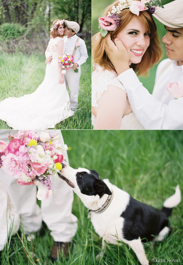 sareh nouri wedding dress boho chic countryside themed photo shoot kay english photography