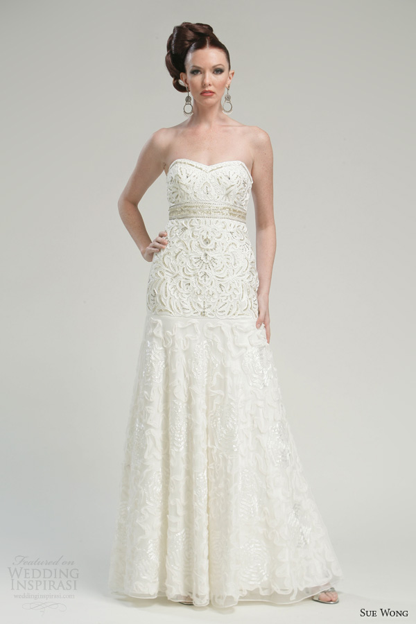 sue wong wedding dresses 2013 bridal strapless sweetheart gown style w3302 sue wong wedding dresses 2013 bridal strapless sweetheart gown style w3302