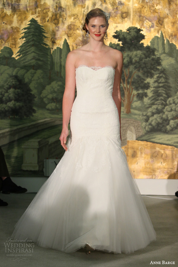 anne barge wedding dresses spring 2014 hyacinthe strapless gown