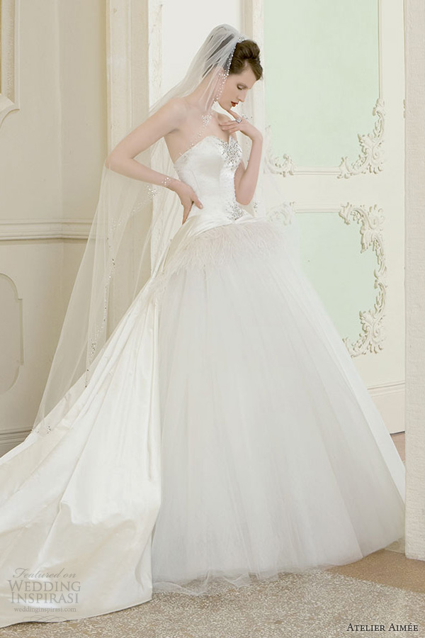 atelier aimee 2014 giuditta princess ball gown wedding dress