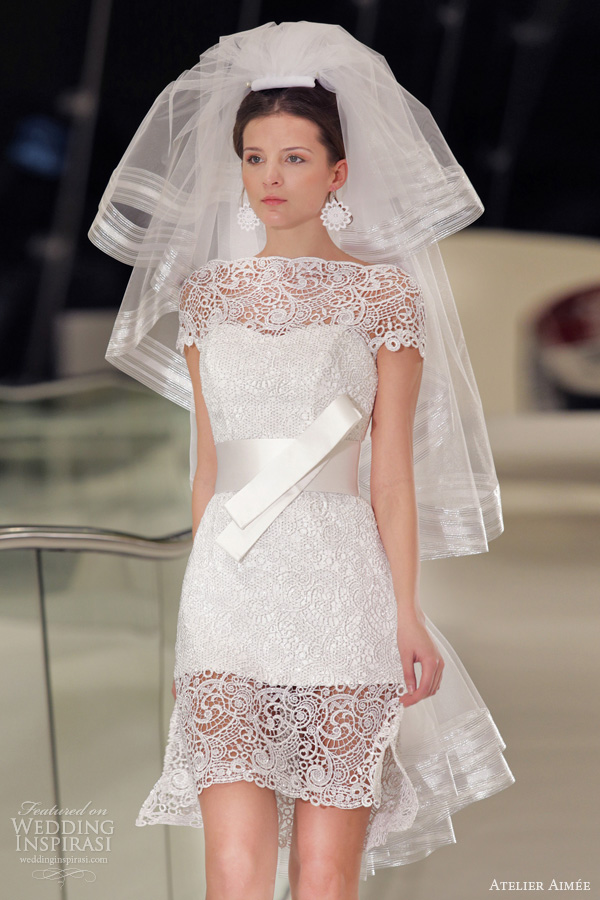 atelier aimee 2014 short wedding dress tiffany atelier aimee 2014 short wedding dress tiffany