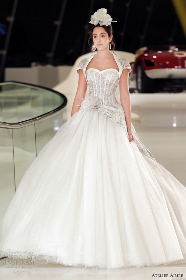 atelier aimee 2014 sophie ball gown gold coated wedding dress atelier aimee 2014 sophie ball gown gold coated wedding dress