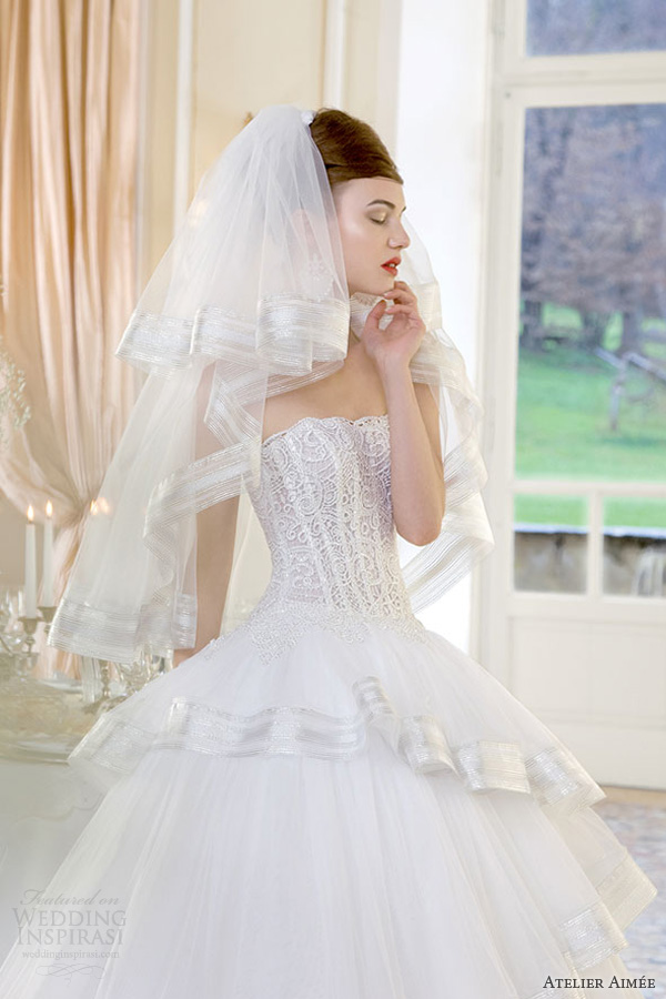 atelier aimee wedding dresses 2014 tania strapless ball gown