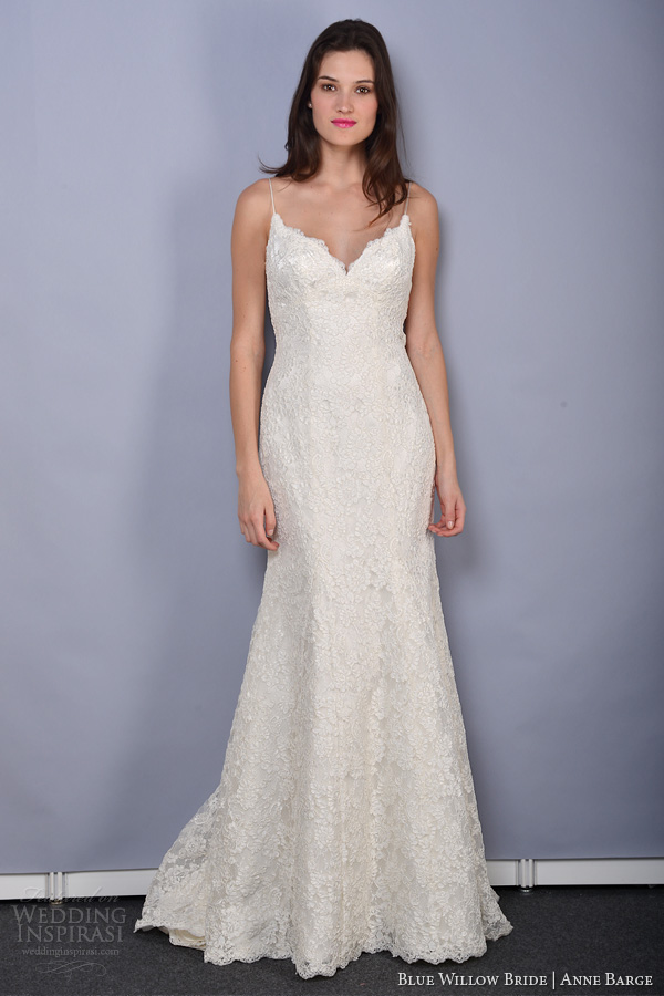 blue willow bride wedding dresses spring 2014 sonata mermaid slip dress corded lace