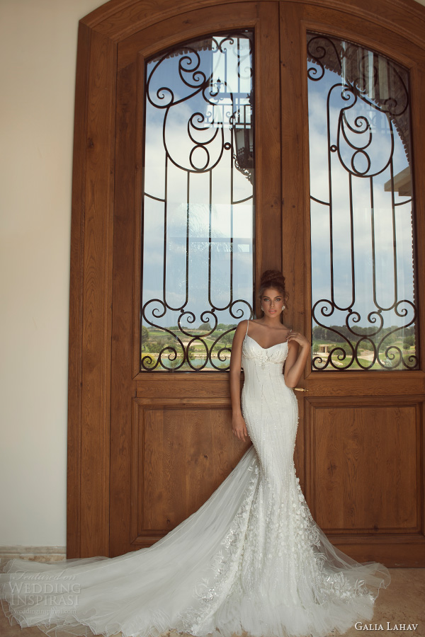 galia lahav 2014 bridal collection empress zoe wedding dress straps