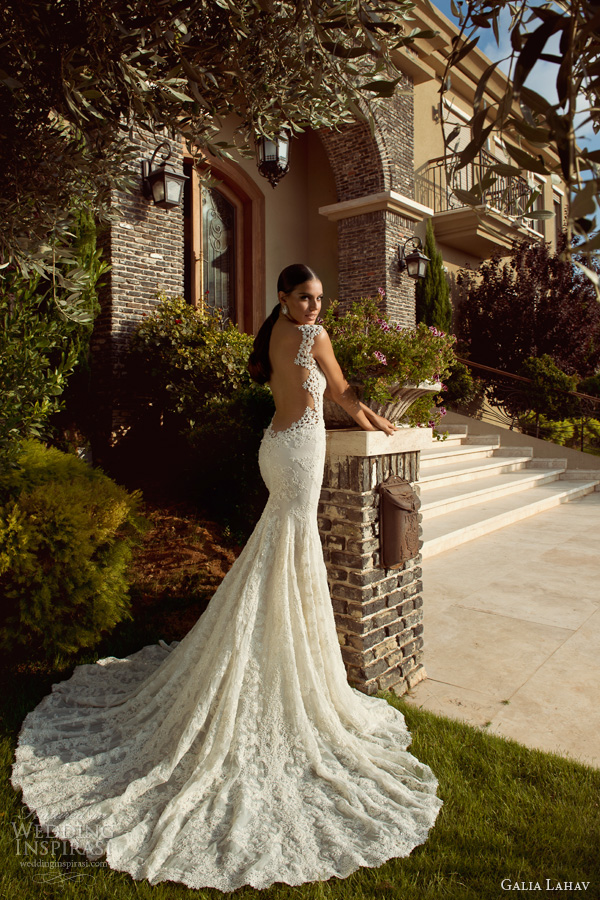 galia lahav 2014 bridal collection maddona wedding dress open back