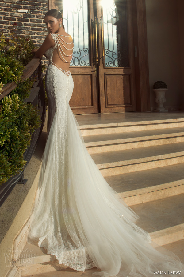 galia lahav wedding dresses 2014 jasmine gown pearl back color