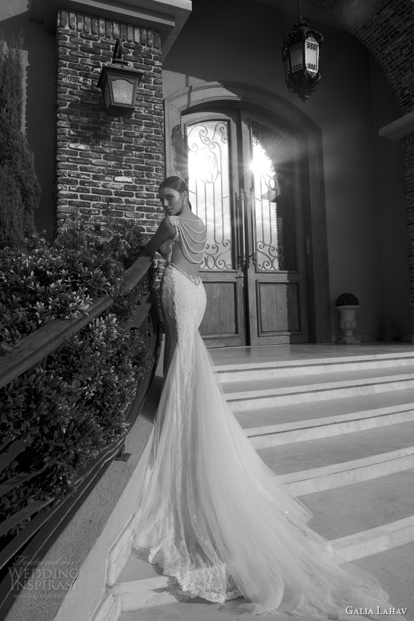 galia lahav wedding dresses 2014 jasmine gown pearl back