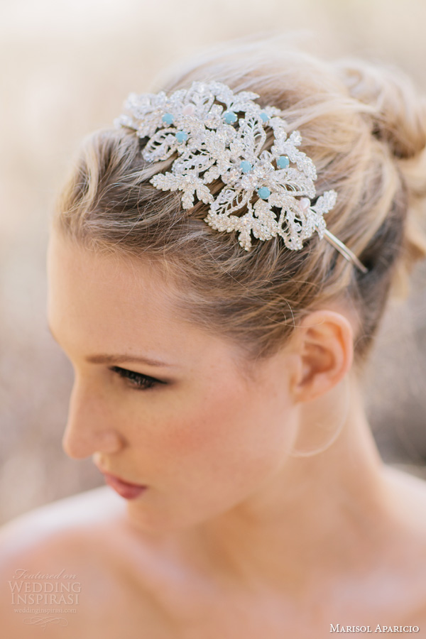 marisol aparicio bridal accessories fall 2013 encrusted headband something blue marisol aparicio bridal accessories fall 2013 encrusted headband something blue