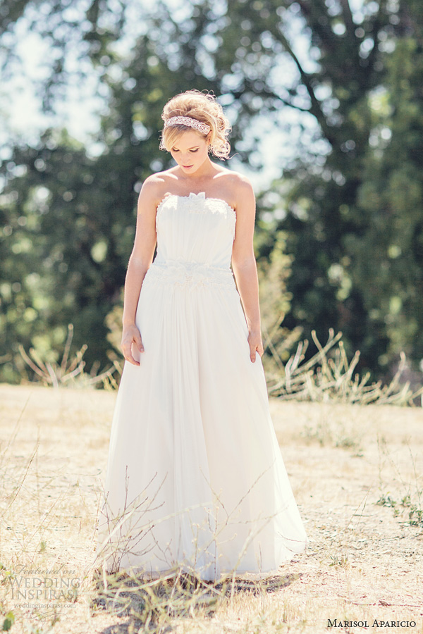 marisol aparicio wedding dresses fall 2013 english netting strapless gown marisol aparicio wedding dresses fall 2013 english netting strapless gown