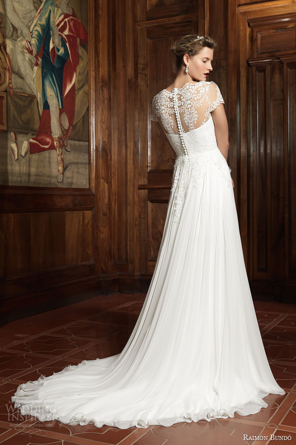 raimon bundo 2014 infanta wedding dress illusion back