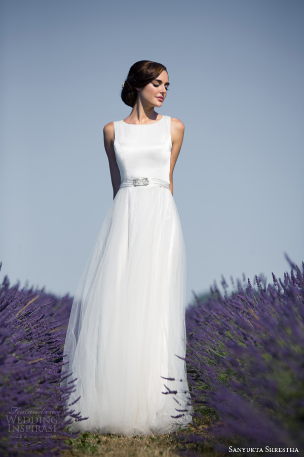 sanyukta shrestha 2014 bridal audrey sleeveless eco ethical wedding dress