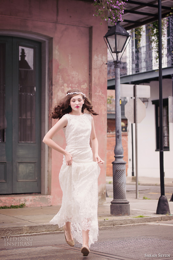 sarah seven spring 2014 bridal primrose sleeveless lace wedding dress