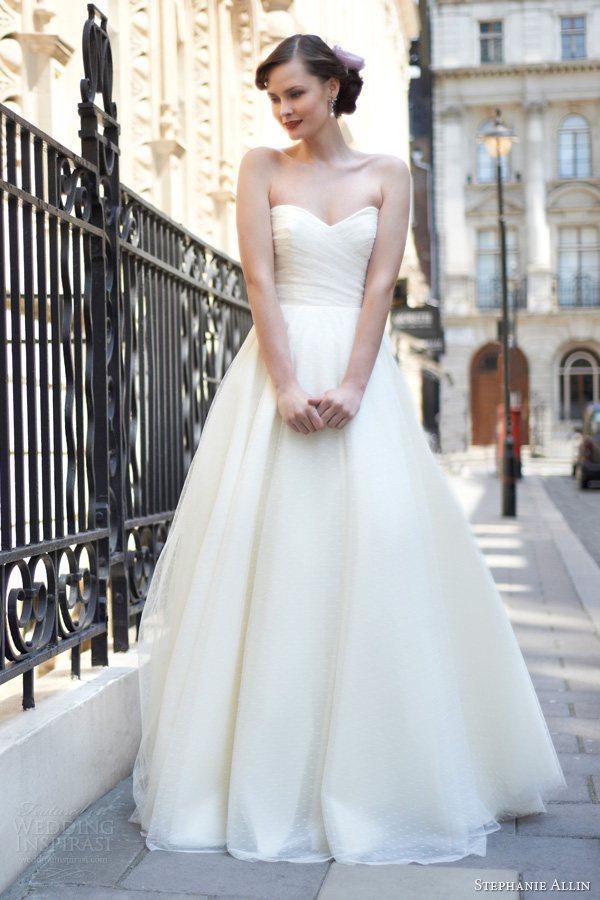 stephanie allin 2014 allie wedding dress front stephanie allin 2014 allie wedding dress front