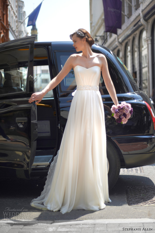 stephanie allin 2014 bridal margot strapless wedding dress