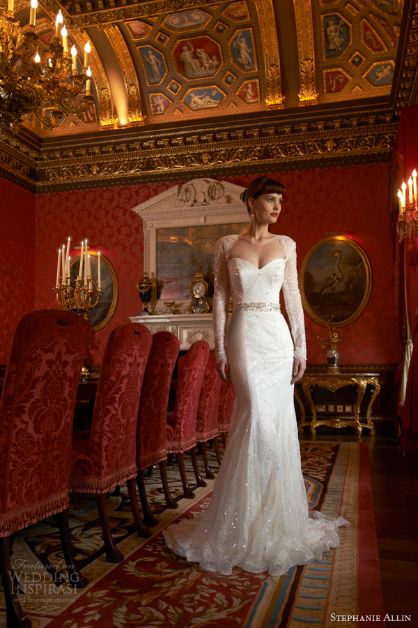 stephanie allin 2014 lucy long sleeve wedding dress stephanie allin 2014 lucy long sleeve wedding dress