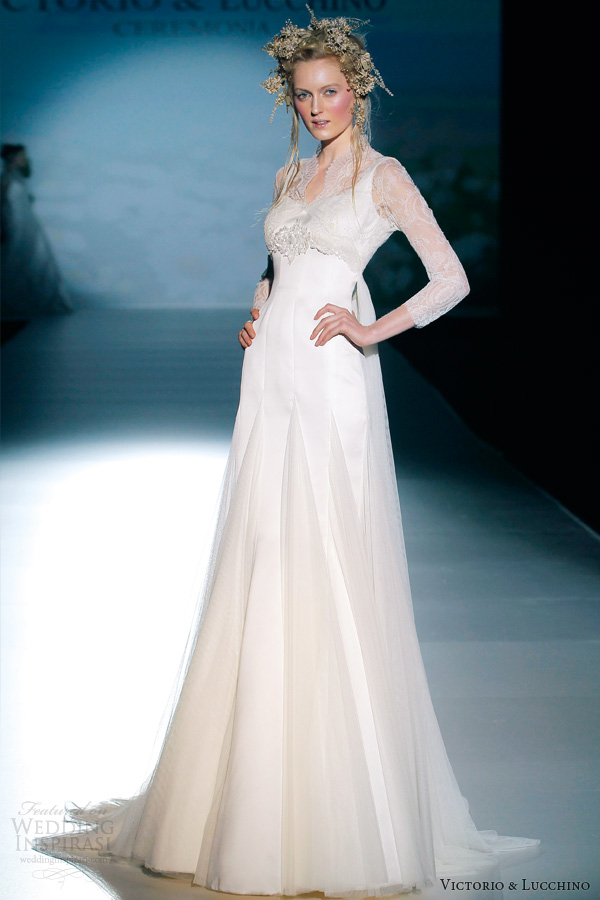 victorio and lucchino wedding dresses 2014 xalapa gown sleeves