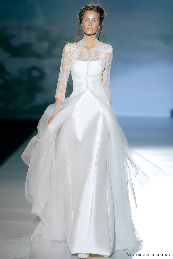 victorio y lucchino 2014 bridal brujas long sleeve wedding dress victorio y lucchino 2014 bridal brujas long sleeve wedding dress