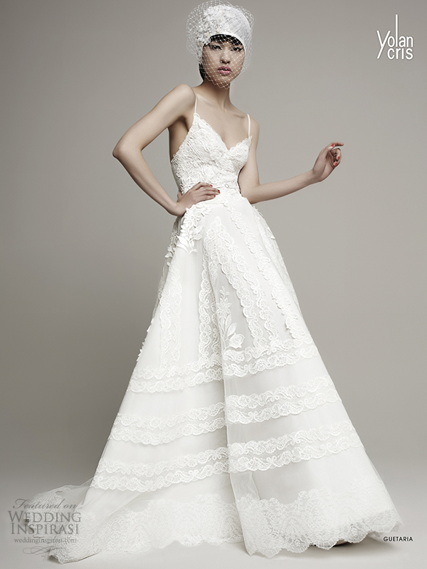 yolan cris 2014 bridal gown guetaria couture treasure
