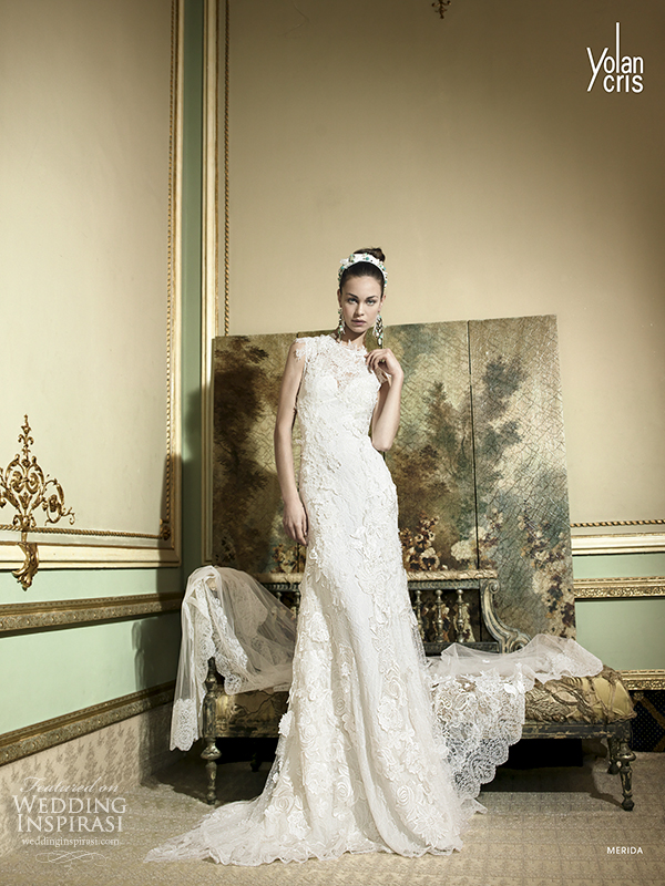 yolan cris bridal gown 2014 merida romantic tale