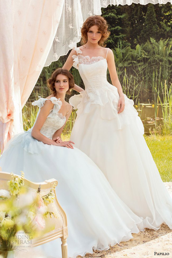 2014 papilio color wedding dresses venna